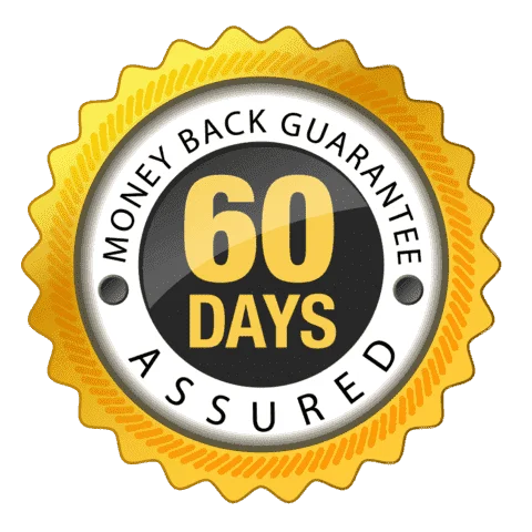 60-Days Money Back Guarantee